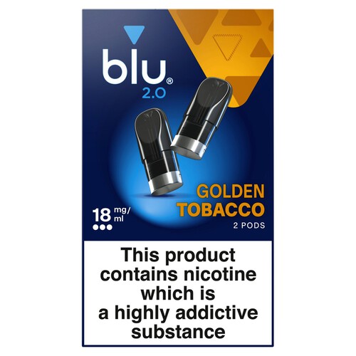 Blu 2.0 Golden Tobacco Vape Pods 18mg/ml