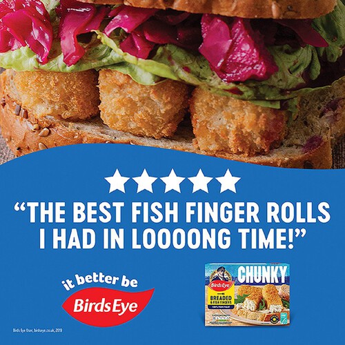 Birds Eye 6 Chunky Breaded Fish Fingers