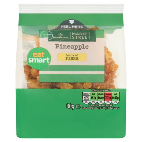 Morrisons Dried Pineapple 80g
