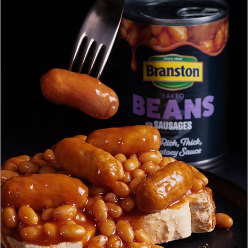 Branston Baked Beans with Sausages