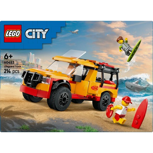 LEGO City Lifeguard Beach Rescue Truck Playset 60453
