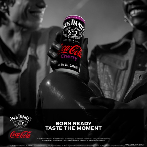 Jack Daniel's & Coca-Cola Cherry 330ml