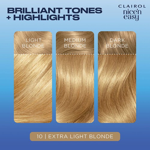 Nice'n Easy Permanent Colour 10 Natural Extra Light Blonde (98) Hair Dye