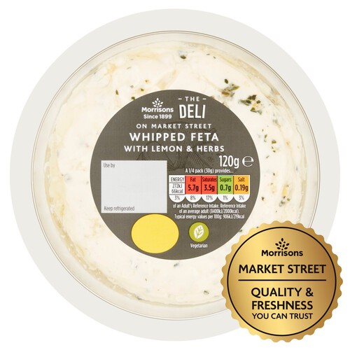 Market Street Deli Whipped Feta With Lemon & Herbs