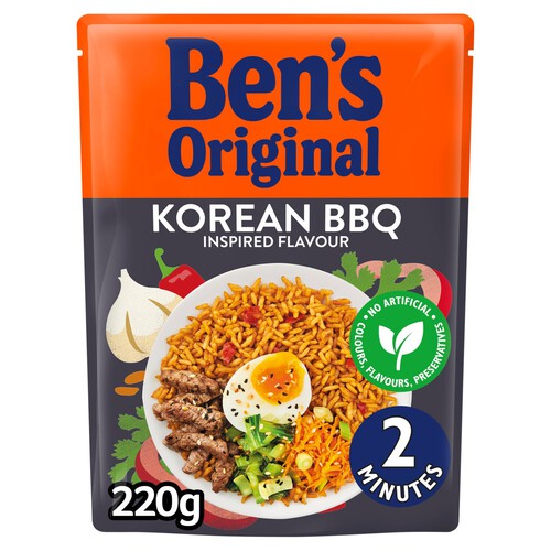 Bens Original Korean BBQ Microwave Rice 