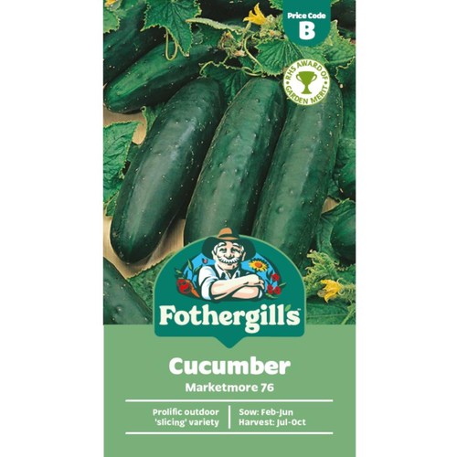 Mr Fothergills Cucumber Marketmore Seeds