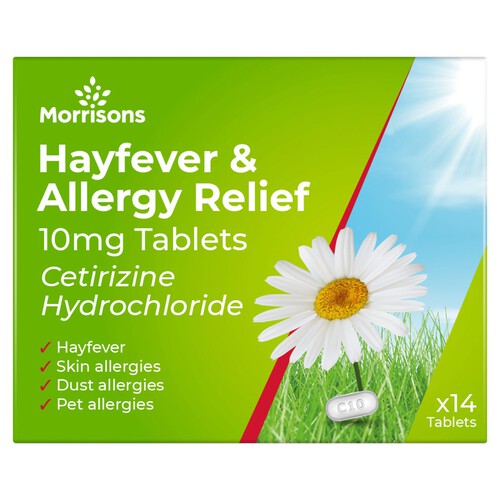 Morrisons Hayfever And Allergy Relief Tablets