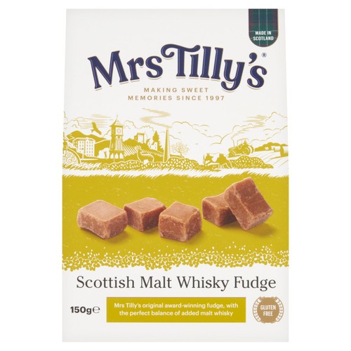 Mrs Tillys Malt Whisky Scottish Fudge