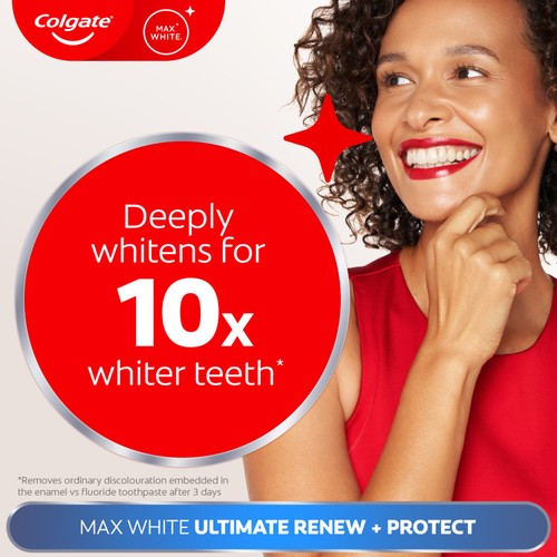 Colgate Max White Ultimate Renewal Whitening Toothpaste 