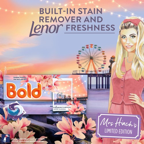 Bold 2 In 1 Laundry Pods Mrs Hinch Midsummer Memories 30 Washes