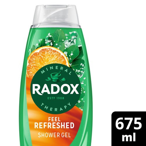 Radox shower gel feel refreshed
