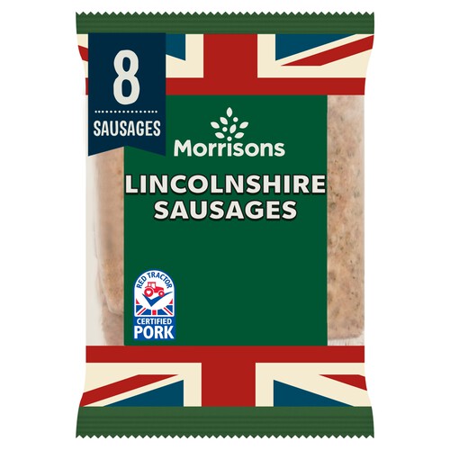 Morrisons Butcher's Style Thick Lincolnshire Sausages