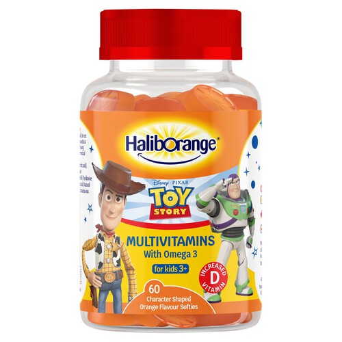 Haliborange Disney Toy Story Omega 3 Orange 60s