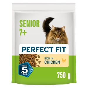 Perfect Fit Advanced Nutrition Sensitive Complete Dry Cat Food Turkey 