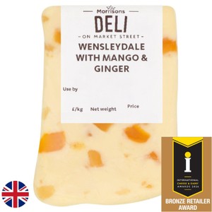 Market Street Deli Wensleydale With Mango & Ginger