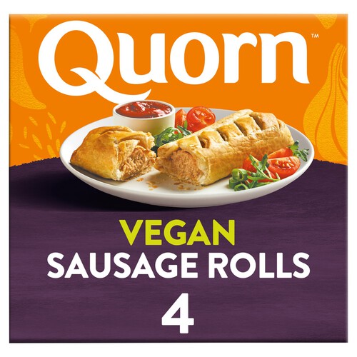 Quorn 4 Vegan Sausage Rolls