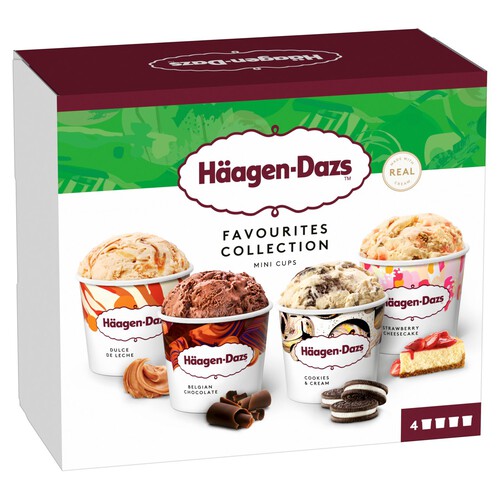 Haagen-Dazs Favourites Mini Cups Ice Cream