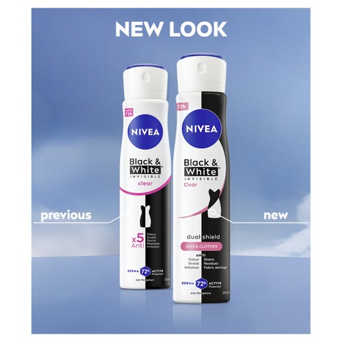  NIVEA Black & White Original 72h Anti-Perspirant Deodorant Spray