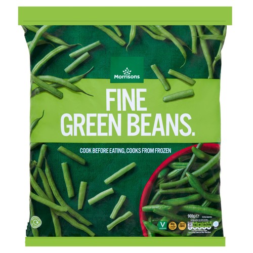 Morrisons Fine Whole Green Beans 900g