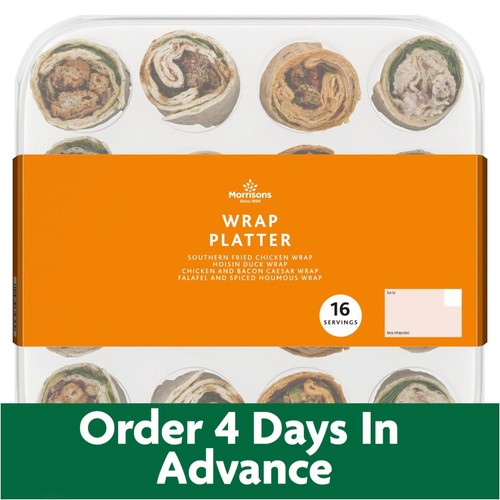Wrap Platter (16 Pieces) - Eat On Same Day   FTO