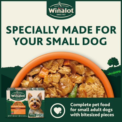 Winalot Meaty Chunks Small Dog Mixed In Gravy Dog Food