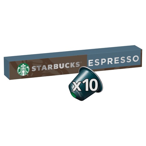 Starbucks by Nespresso Dark Espresso Roast Coffee Capsules