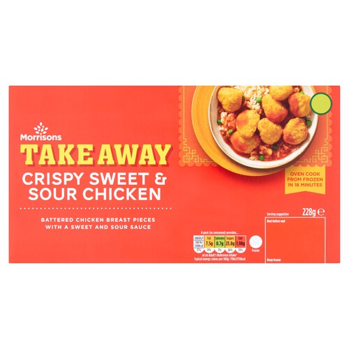 Morrisons Takeaway Sweet And Sour Battered Chicken