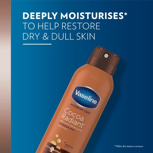 Vaseline Intensive Care Cocoa Spray Moisturiser 190ml