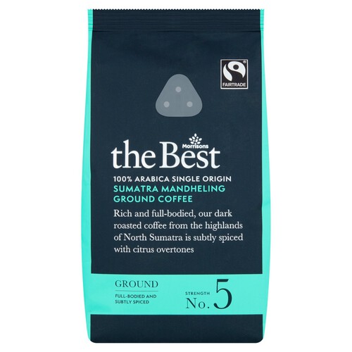 Morrisons The Best Fair Trade Sumatran Ground Coffee  