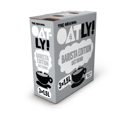 Oatly Oat Drink Barista Edition Multi Pack 3x1.5L