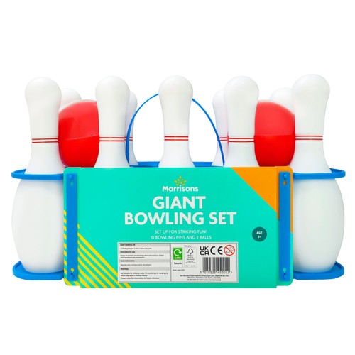 Morrisons Giant Bowling Set