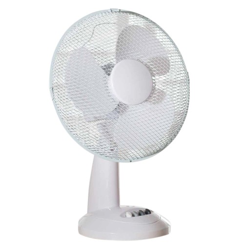 Fine Elements 12 Inch Desk Fan White
