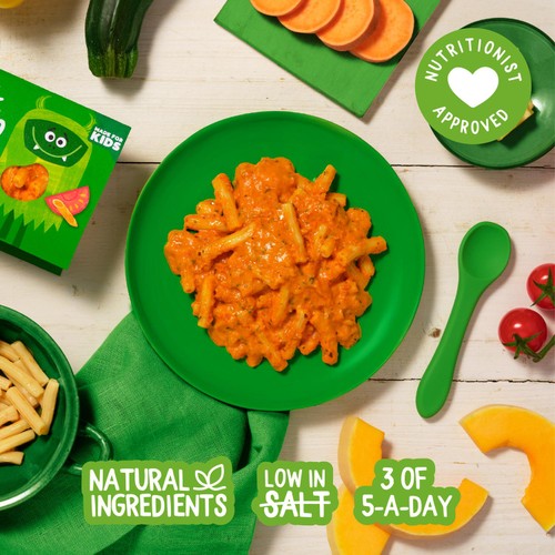 Piccolo Cheese & Tomato Pasta With Sweet Potato and Butternut Squash 120g