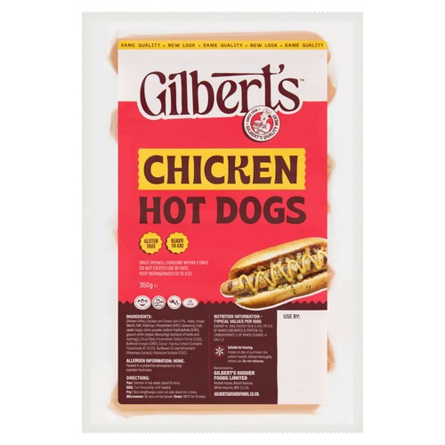Gilbert's Chicken Hot Dogs