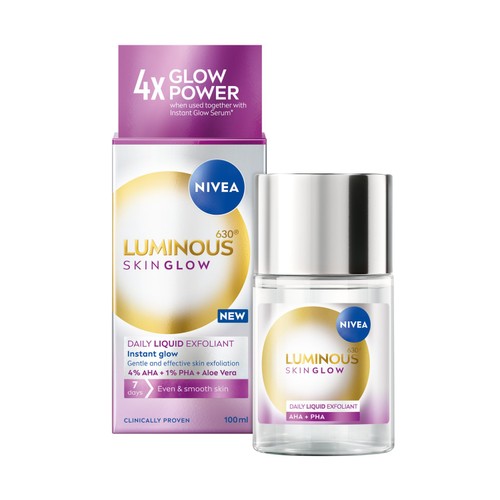 NIVEA Luminous 630 Skin Glow Daily Liquid Exfoliator 100ml