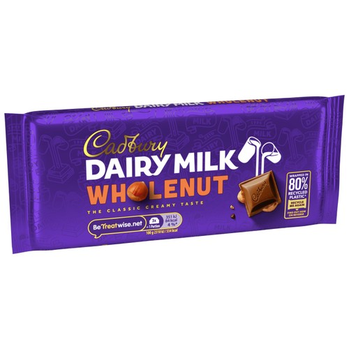 Cadbury Dairy Milk Wholenut Chocolate Bar