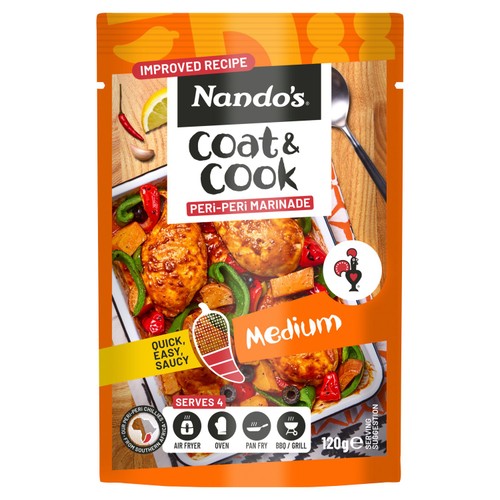 Nando's Medium Coat & Cook 120g