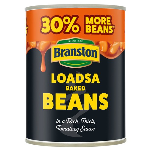 Branston Loadsa Baked Beans in a Rich, Thick, Tomatoey Sauce 540g