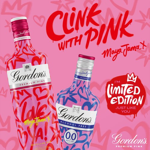 Gordon's Premium Pink Alcohol Free Spirit 0% vol 