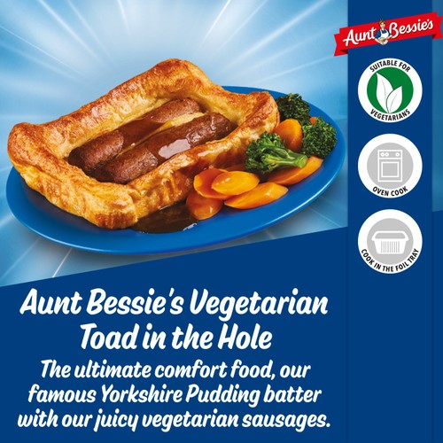 Aunt Bessie's Vegetarian Toad in the Hole Ready Meal 190g 