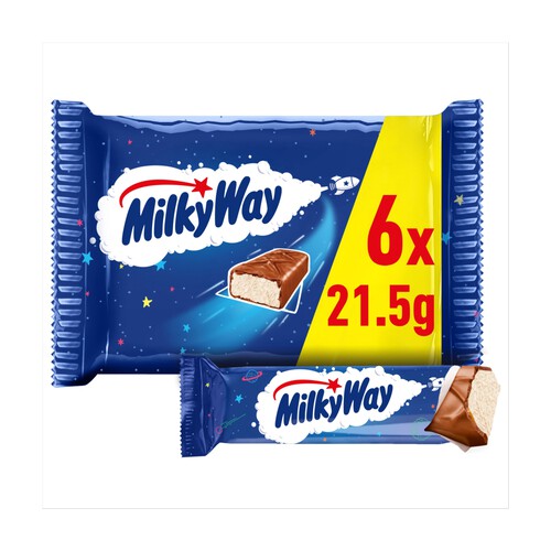 Milky Way Nougat & Milk Chocolate Snack Bars Multipack