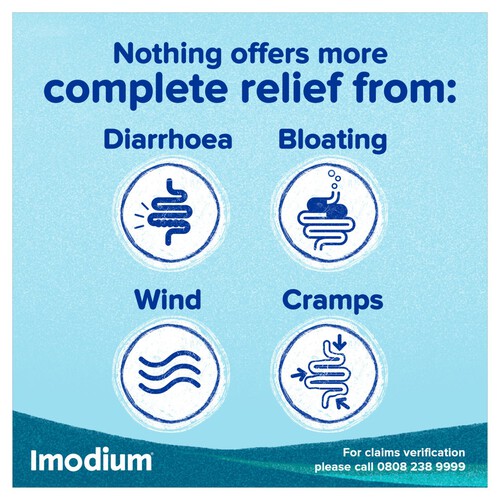 Imodium Plus Comfort Tablets