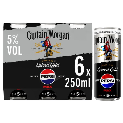 Captain Morgan & Pepsi Max