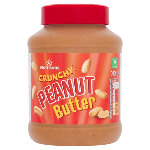 Morrisons crunchy peanut butter