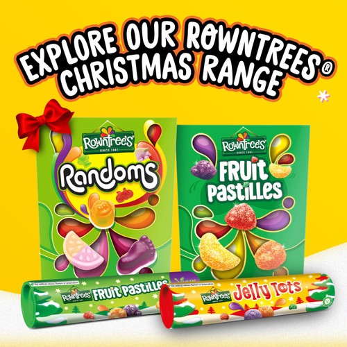 Rowntree's Jelly Tots Sweets Giant Tube 115g