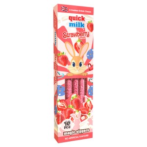 Quick Milk Magic Sipper Strawberry 10 x 6g