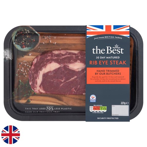 Morrisons The Best British Rib Eye Steak 227g