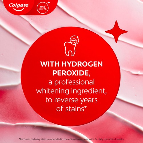 Colgate Max White Clinical Purifying Power Teeth Whitening Toothpaste