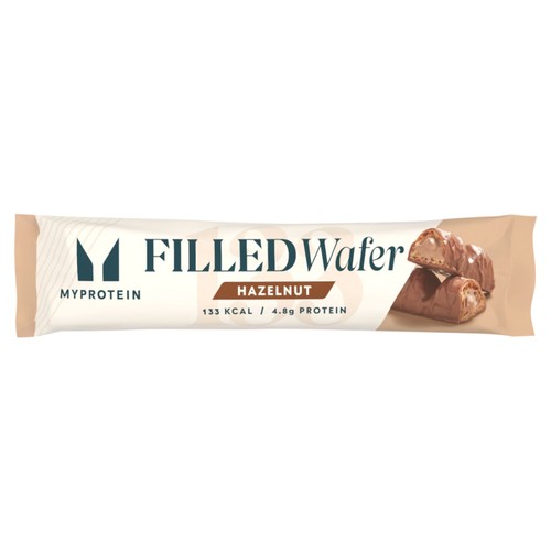Myprotein filled wafer hazelnut