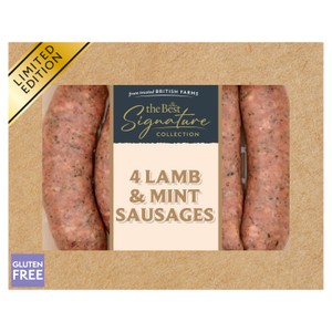 Morrisons The Best Signature Lamb & Mint Sausages 360g